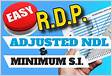PADI RDP Made Easy Adjusted NDL and Minimum Surfac